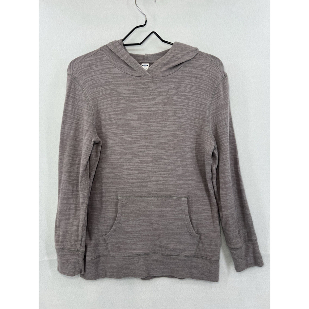 Old Navy Hoodie Lightweight Gray Long Sleeves Kids XL (14-16) - Picture 2 of 12
